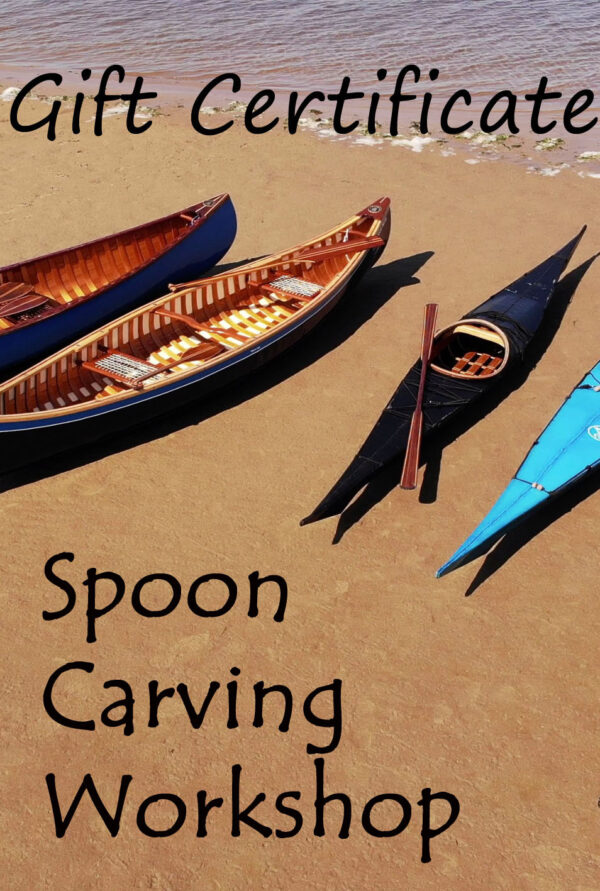 Gift Certificate - Spoon Carving Workshop