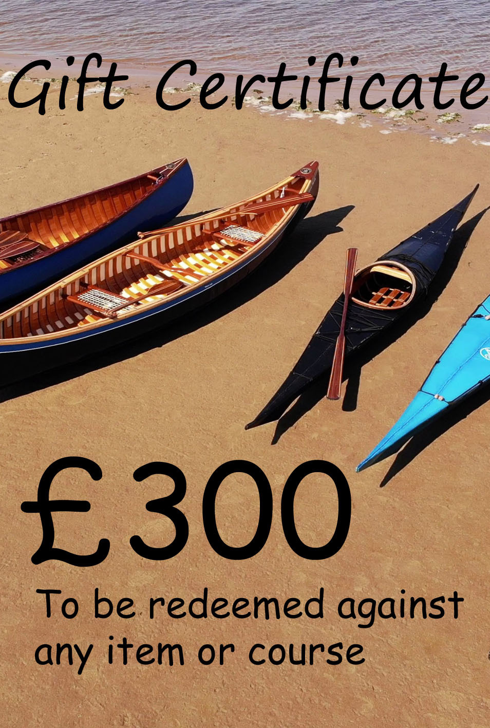 Gift Certificate - £300