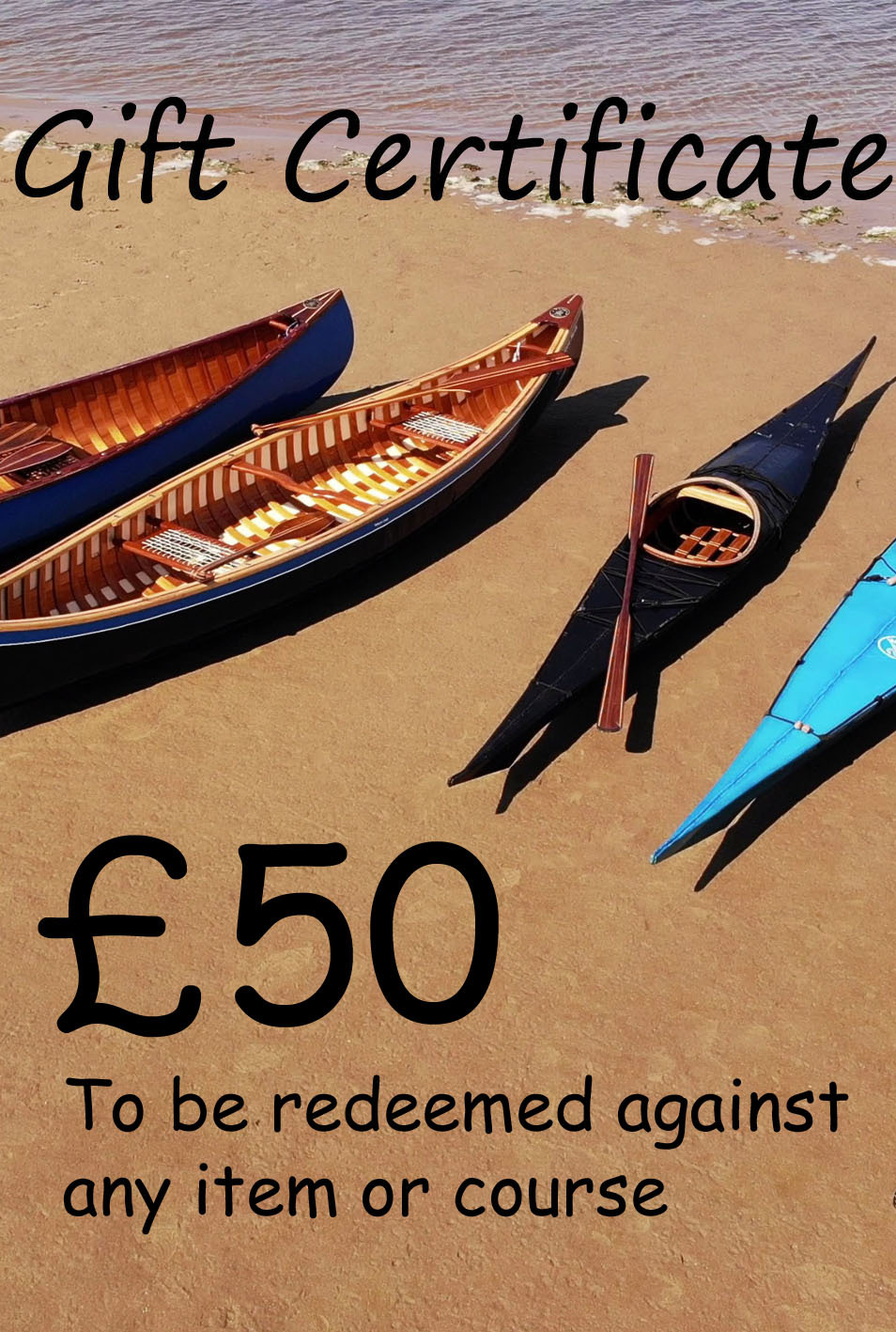 Gift Certificate - £50